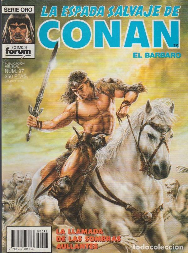 Libros: La Espada Salvaje de Conan. Forum 1982. N&ordm; 97 - Foto 1