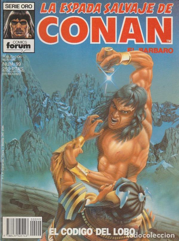 Libros: La Espada Salvaje de Conan. Forum 1982. N&ordm; 99 - Foto 1