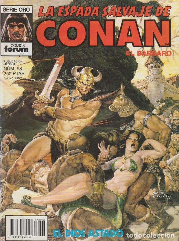 Libros: La Espada Salvaje de Conan. Forum 1982. N&ordm; 98 - Foto 1