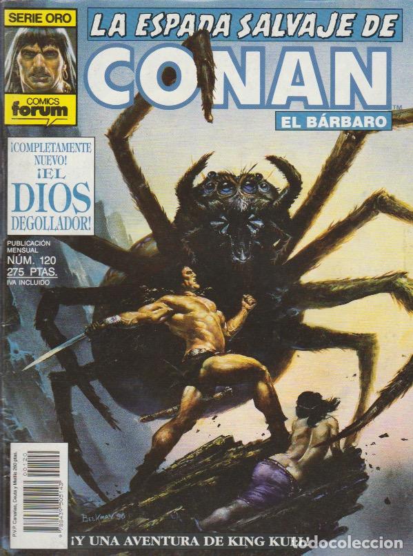 Libros: La Espada Salvaje de Conan. Forum 1982. N&ordm; 120 - Foto 1