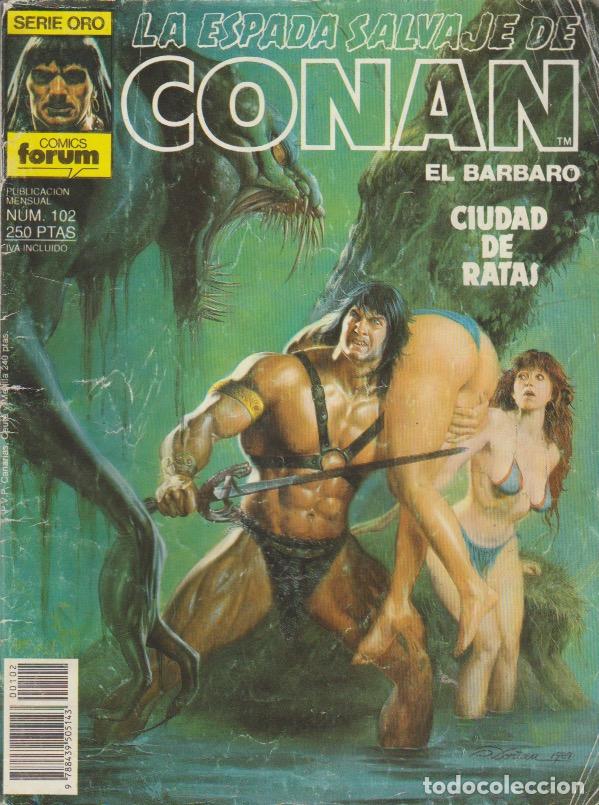 Libros: La Espada Salvaje de Conan. Forum 1982. N&ordm; 102 - Foto 1