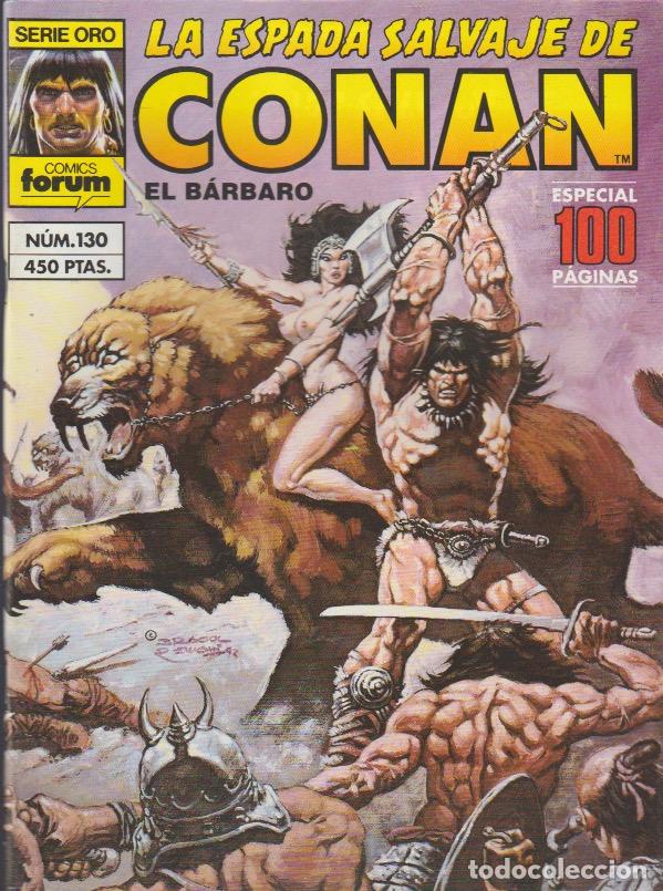 Libros: La Espada Salvaje de Conan. Forum 1982. N&ordm; 130 - Foto 1