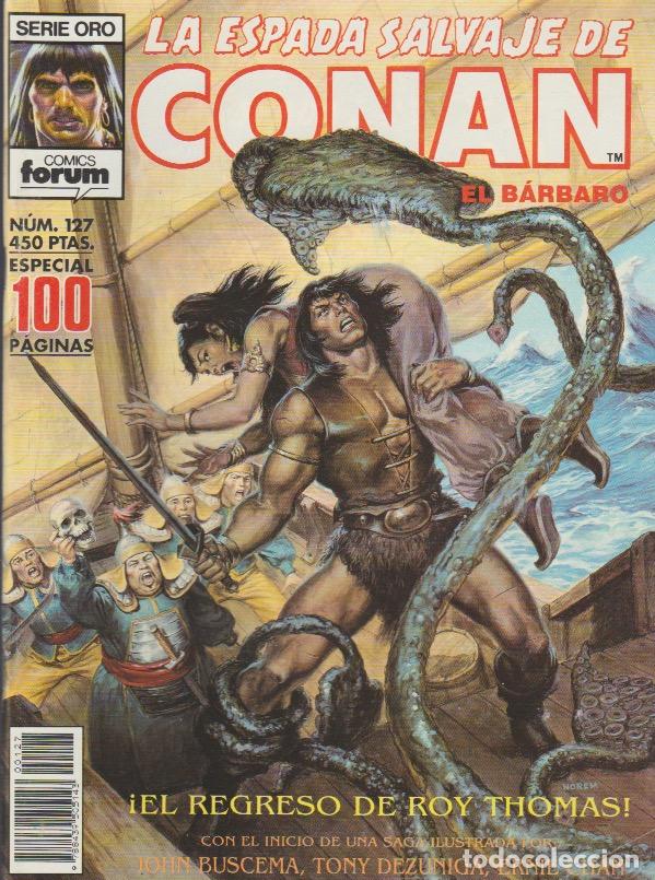 Libros: La Espada Salvaje de Conan. Forum 1982. N&ordm; 127 - Foto 1