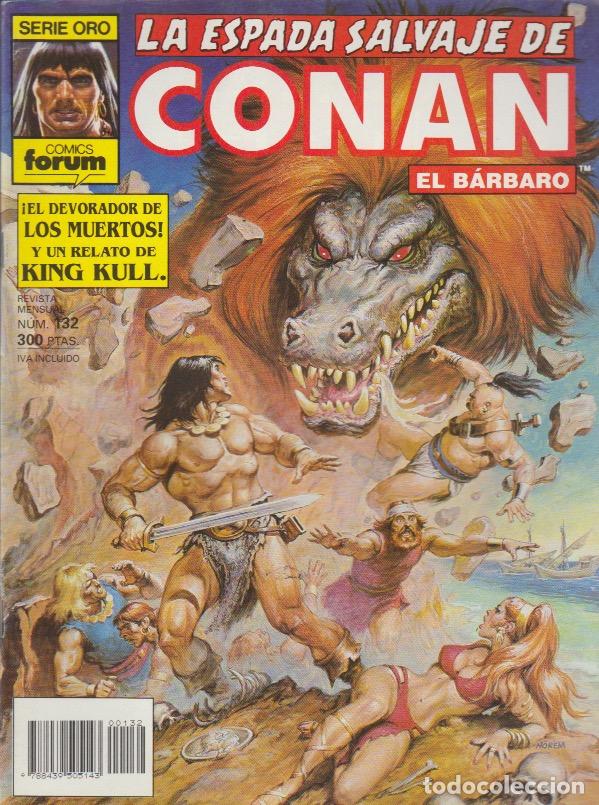 Libros: La Espada Salvaje de Conan. Forum 1982. N&ordm; 132 - Foto 1