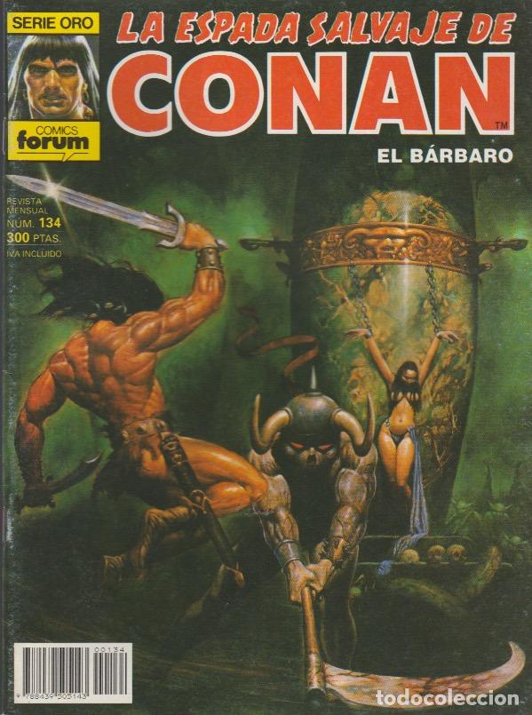 Libros: La Espada Salvaje de Conan. Forum 1982. N&ordm; 134 - Foto 1