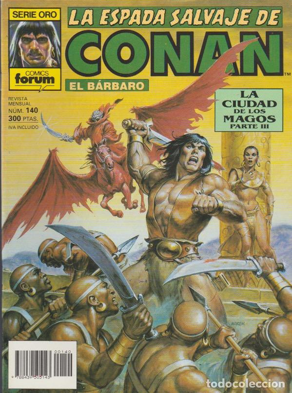 Libros: La Espada Salvaje de Conan. Forum 1982. N&ordm; 140 - Foto 1