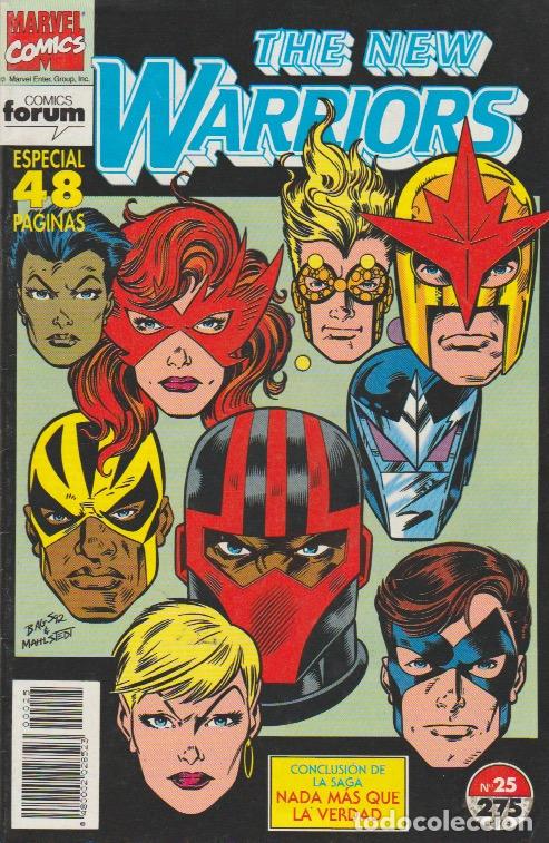 Libros: The New Warriors. Forum 1991. N&ordm; 25 - Foto 1