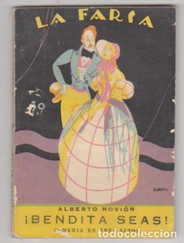 books: La Farsa n&ordm; &iexcl;Bendita Seas! por Alberto Novi&oacute;n. Rivadeneyra 1928