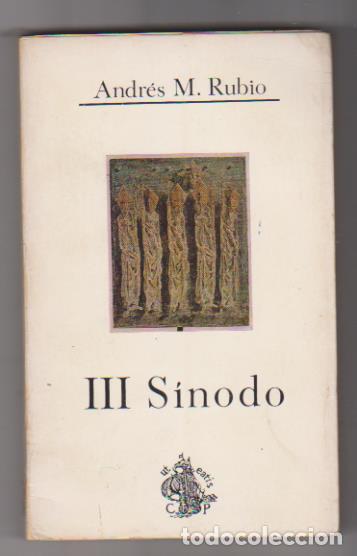 Libros: Andr&eacute;s M. Rubio. III S&iacute;nodo. Palabra 1962 - Foto 1