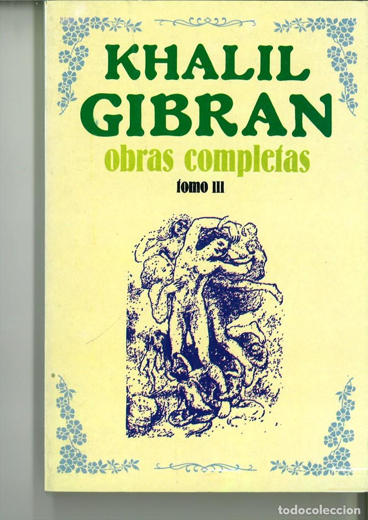 Libros: OBRAS COMPLETAS. Khalil Gibran - Foto 3