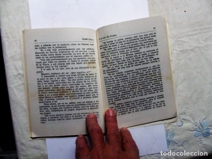 Libros: EL JARDIN DEL PROFETA DE KHALIL GIBRAN - Foto 2