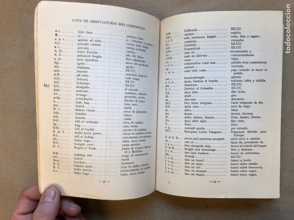Libros: CORRESPONDENCIA INGLESA. PROF. JULIO LLORENS EBRAT. 1972. - Foto 4