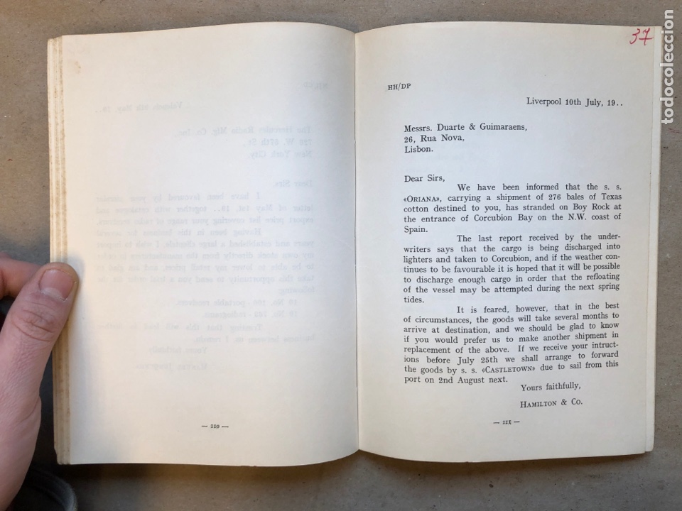 Libros: CORRESPONDENCIA INGLESA. PROF. JULIO LLORENS EBRAT. 1972. - Foto 7