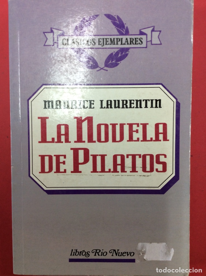 Libros: La novela de pilatos - Maurice Laurentin - Foto 1