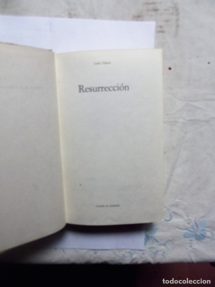 Libros: RESURRECCION DE LEON TOLSTOI - Foto 2