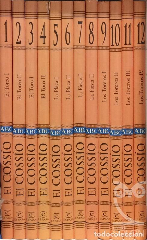Libros: El cossio - 12 Vols. - Jos&eacute; Mar&iacute;a de Coss&iacute;o - Foto 2
