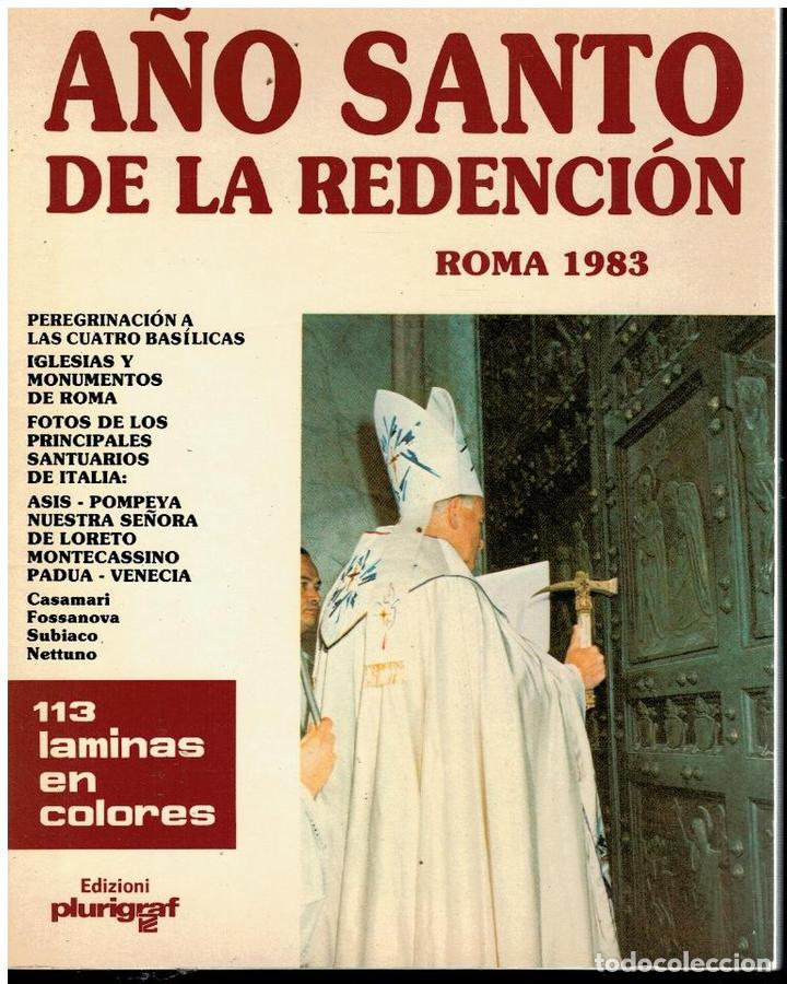 Libros: ROMA. A&Ntilde;O SANTO DE LA REDENCI&Oacute;N 1983. - Foto 1