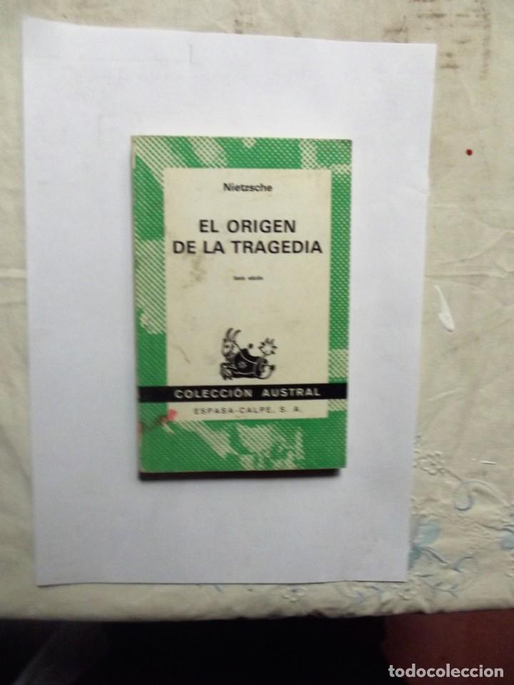 Libros: EL ORIGEN DE LA TRAGEDIA DE NIETZSCHE - Foto 1