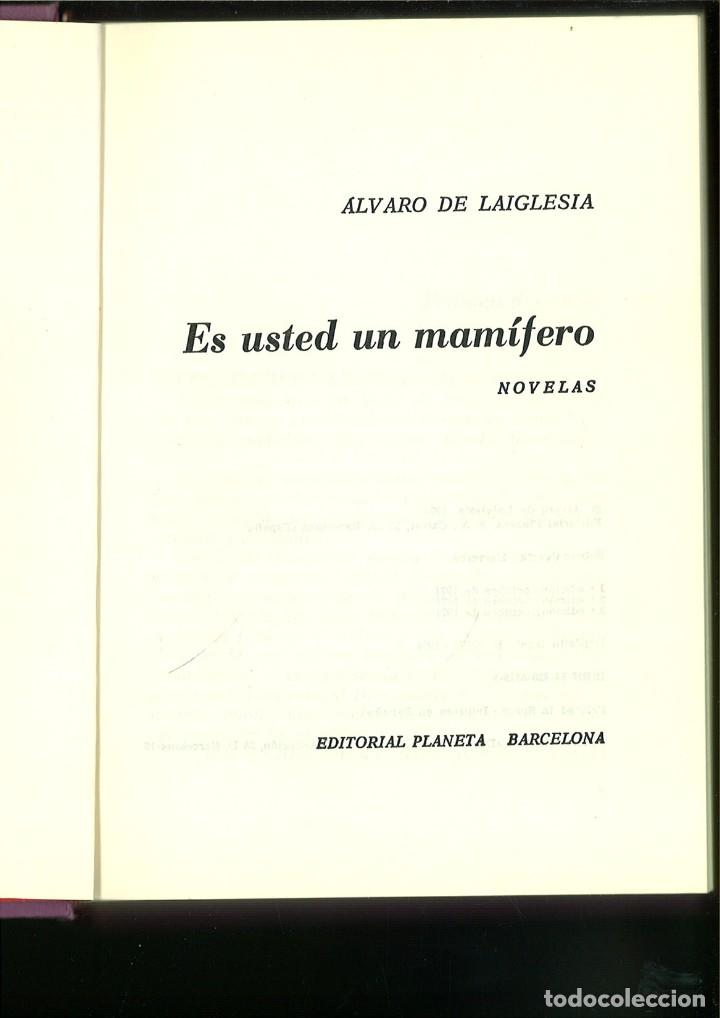 Libros: ES USTED UN MAM&Iacute;FERO. &Aacute;lvaro de Laiglesia - Foto 1