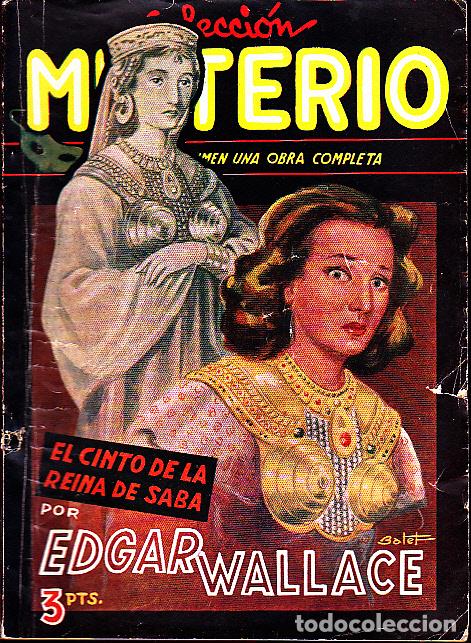 Libros: EL CINTO DE LA REINA DE SABA. - WALLACE, Edgar. - Foto 1