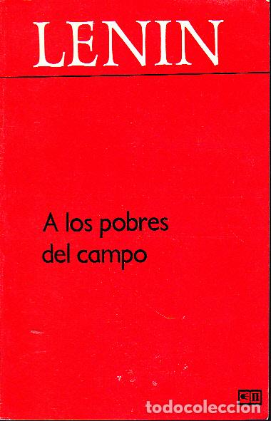 Libros: A LOS POBRES DEL CAMPO. - LENIN, V. I. - Foto 1