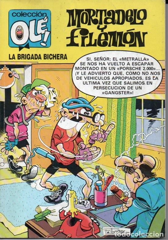 Libros: MORTADELO Y FILEMON, CON ROMPETECHOS. LA BRIGADA BICHERA. - IBA&Ntilde;EZ, Francisco. - Foto 1