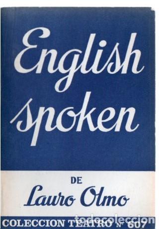 Libros: ENGLISH SPOKEN. - OLMO, Lauro. - Foto 1
