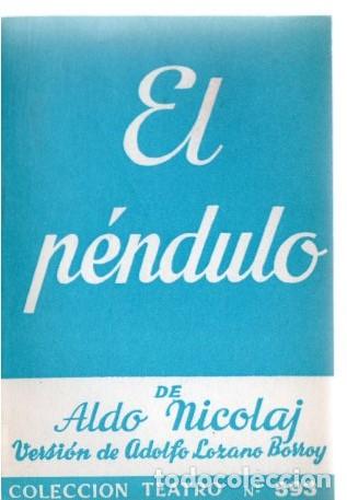 Libros: EL PENDULO. - NICOLAJ, Aldo. - Foto 1