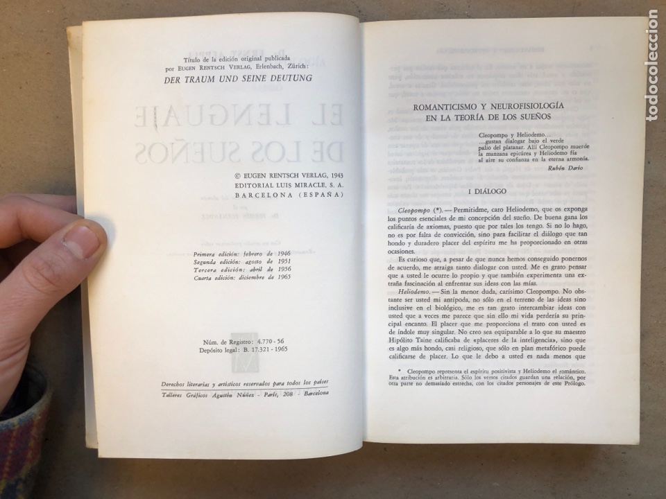 Libros: EL LENGUAJE DE LOS SUE&Ntilde;OS. ERNST ARPPLI. COMO INTERPRETAR LOS SUE&Ntilde;OS E IDENTIFICAR SUS S&Iacute;MBOLOS. - Foto 3