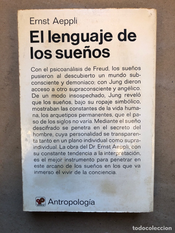 Libros: EL LENGUAJE DE LOS SUE&Ntilde;OS. ERNST ARPPLI. COMO INTERPRETAR LOS SUE&Ntilde;OS E IDENTIFICAR SUS S&Iacute;MBOLOS. - Foto 10