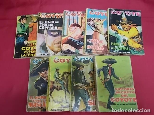 Libros: COYOTE. LOTE DE 9 EJEMPLARES. J. MALLORQU&Iacute;. EDICIONES CID - Foto 1