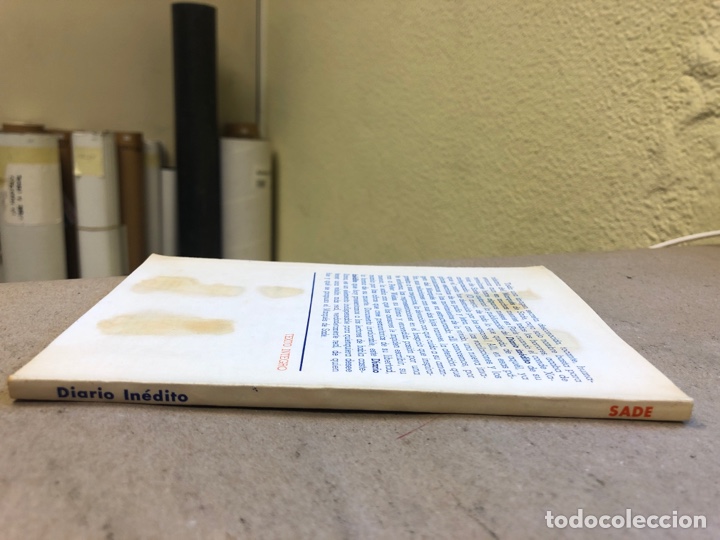 Libros: MARQU&Eacute;S DE SADE, DIARIO IN&Eacute;DITO. RODOLFO ALONSO EDITOR 1971. - Foto 8