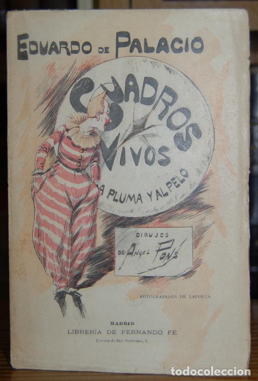 Libros: CUADROS VIVOS (A Pluma y al Pelo) - PALACIO, Eduardo de - Foto 1