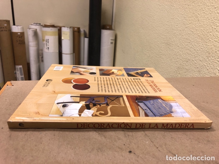 Libros: DECORACI&Oacute;N DE LA MADERA (PROYECTOS PASO A PASO PARA DECORAR SU HOGAR). C&Iacute;RCULO DE LECTORES 2001. - Foto 9