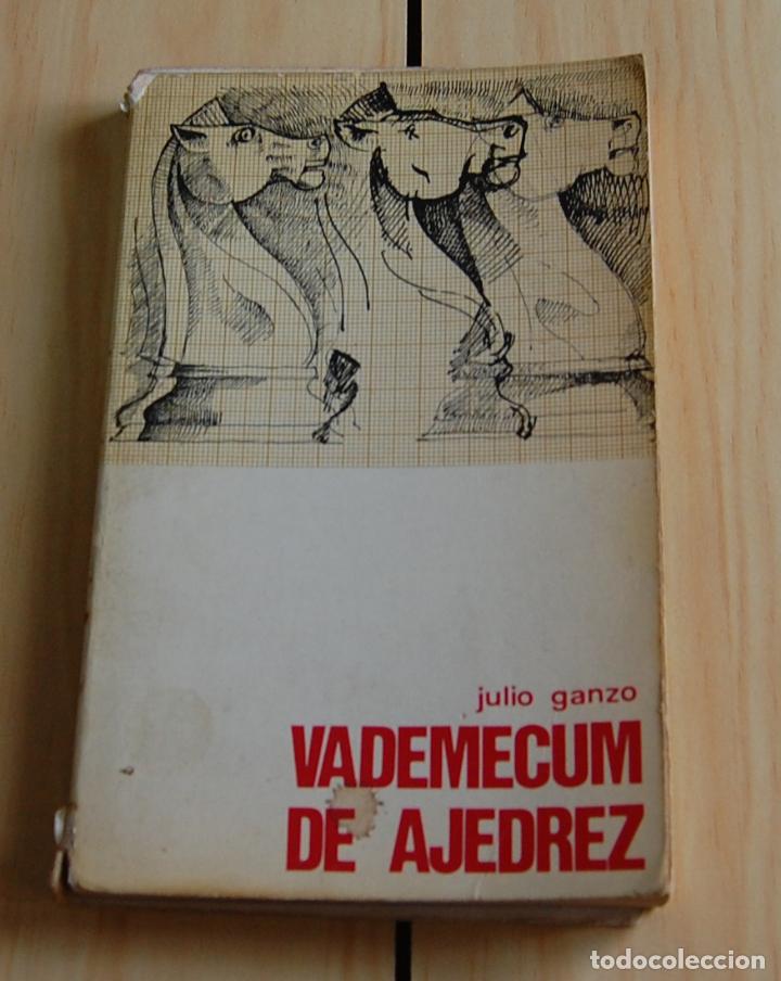 Libros: Vademecum de Ajedrez. Julio Ganzo - Foto 1