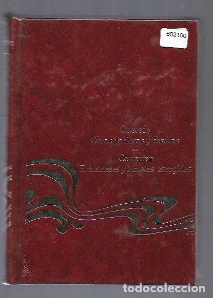 Libros: OBRAS SATIRICAS Y FESTIVAS / ENTREMESES Y NOVELAS ESCOGIDAS - QUEVEDO, FRANCISCO DE / CERVANTES, MIG