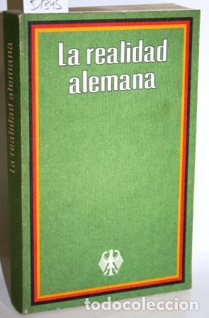 Libros: La realidad alemana. La Rep&uacute;blica Federal de Alemania - V.V.A.A.