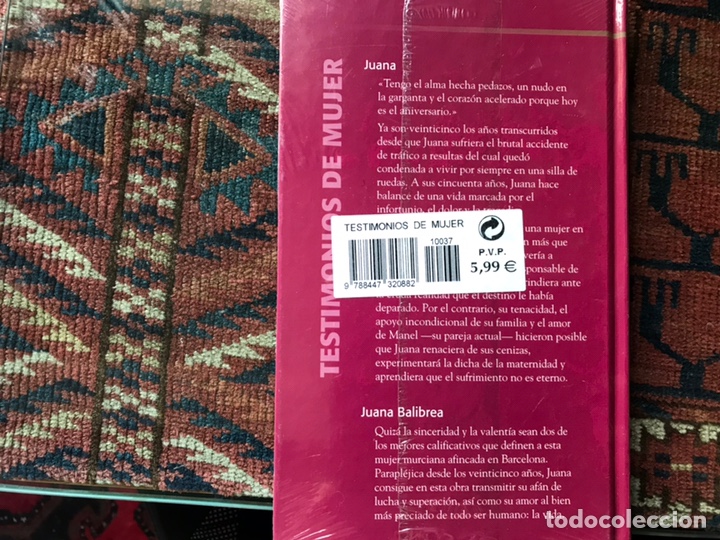 Libros: Juana. Juana Balibrea. Testimonios de mujer. Precintado - Foto 2
