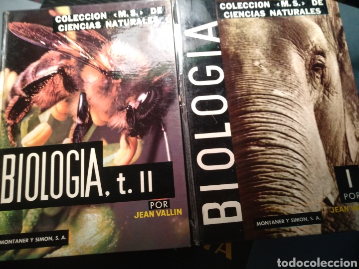 Libros: Biolog&iacute;a (I, II) Jean Vallin - Foto 1