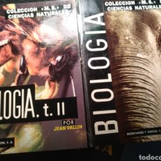 Libros: BIOLOGÍA (I, II) JEAN VALLIN