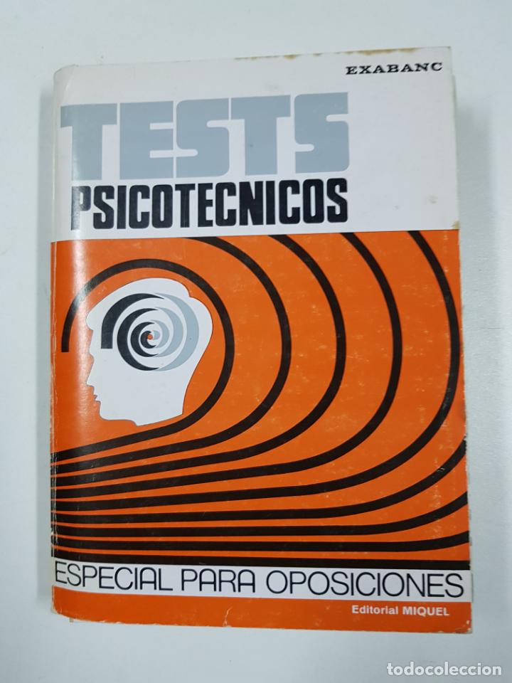 Libros: Tests psicotecnicos, especial para oposiciones / Exabanc - Foto 1