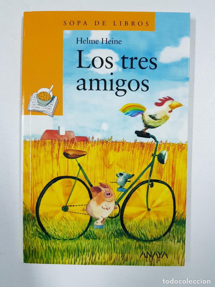 Libros: Los tres amigos (sopa de libros) / Helme Heine - Foto 1