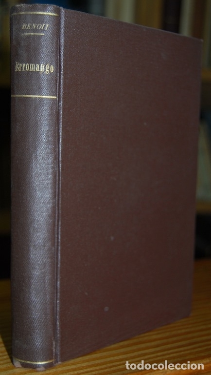 Libros: ERROMANGO. Roman - BENOIT, Pierre - Foto 1