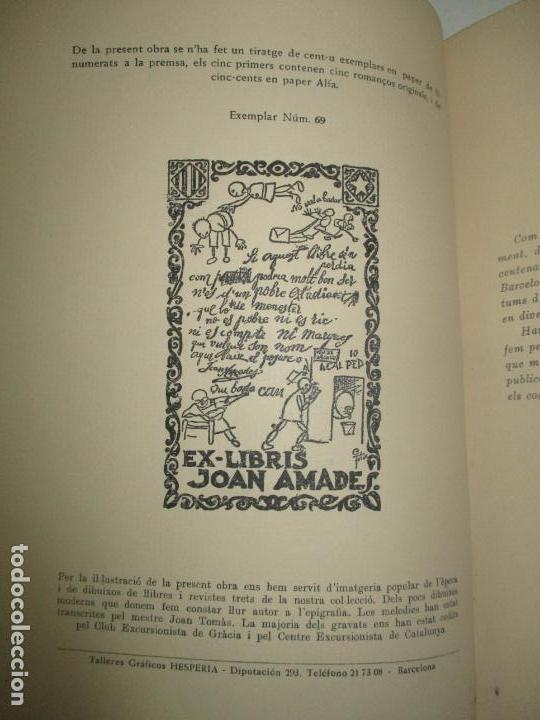 Libros: TRADICIONS DE GR&Agrave;CIA. - AMADES, Joan. 1950. - Foto 3