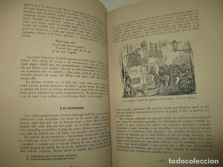 Libros: TRADICIONS DE GR&Agrave;CIA. - AMADES, Joan. 1950. - Foto 4