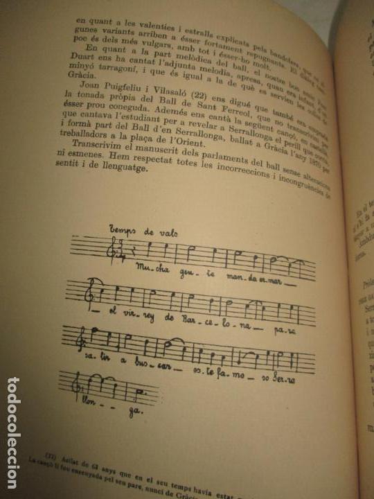 Libros: TRADICIONS DE GR&Agrave;CIA. - AMADES, Joan. 1950. - Foto 6