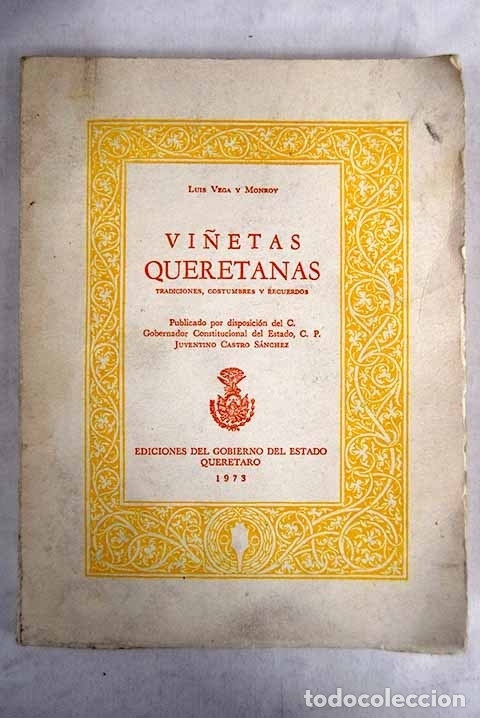Libros: Vi&ntilde;etas Queretanas.- Vega, Luis - Foto 1