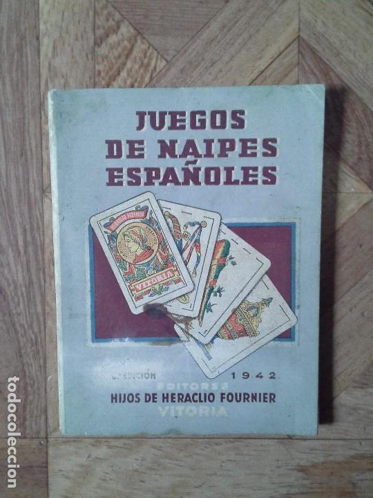 Libros: JUEGOS DE NAIPES ESPA&Ntilde;OLES - 1942 - Foto 1