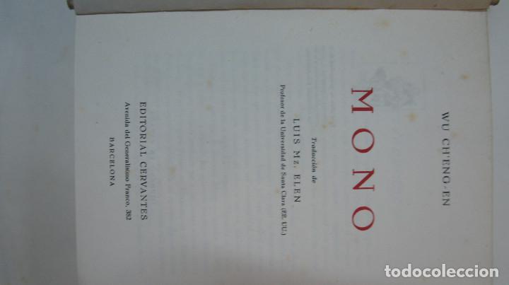 Libros: MONO - WU CH&acute;ENG - EN  - EDITORIAL CERVANTES 1945 - Foto 2