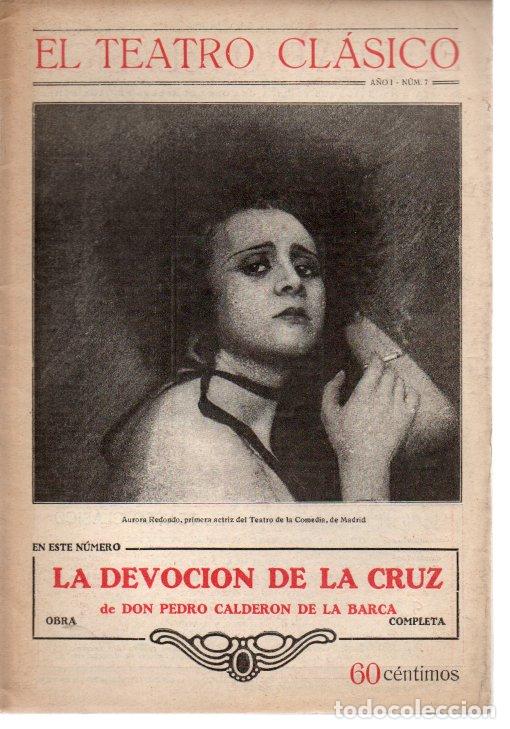 Libros: LA DEVOCION DE LA CRUZ. - CALDERON DE LA BARCA, Pedro. - Foto 1